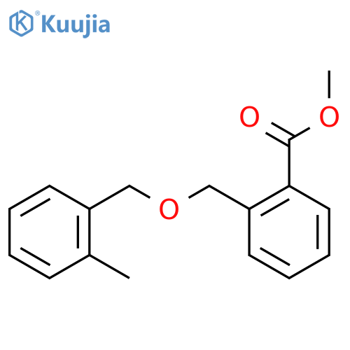 2-(2-Methyl-benzyloxymethyl)-benzoic acid methyl ester structure
