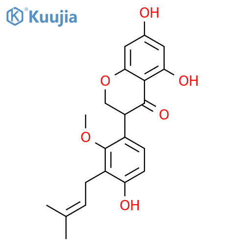 Sophoraisoflavone A structure