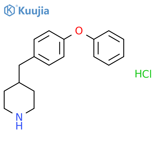 4-(4-Phenoxy-benzyl)-piperidine Hydrochloride structure