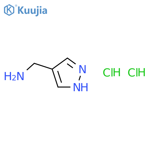 1H-pyrazol-4-ylmethanamine dihydrochloride structure