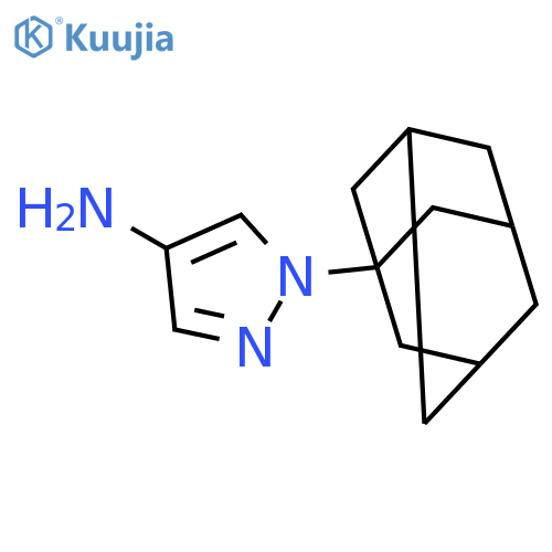 1-(1-Adamantyl)-1H-pyrazol-4-amine structure