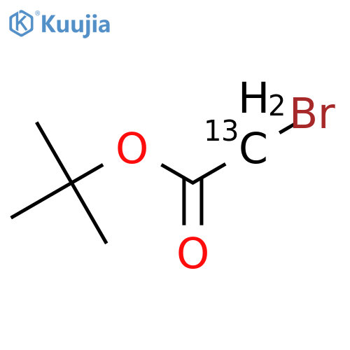 tert-Butyl Bromoacetate-13C structure
