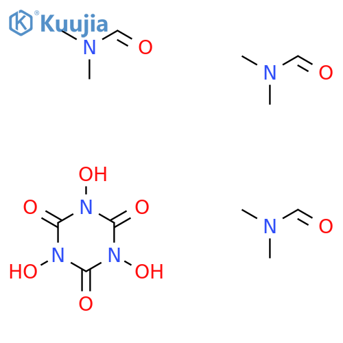 N,N-Dimethylformamide;1,3,5-trihydroxy-1,3,5-triazinane-2,4,6-trione structure
