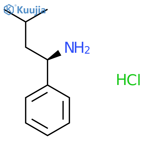 (R)-3-Methyl-1-phenylbutan-1-amine structure