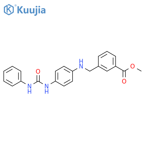 Methyl 3-({4-(Phenylcarbamoyl)aminophenyl}amino)methylbenzoate structure