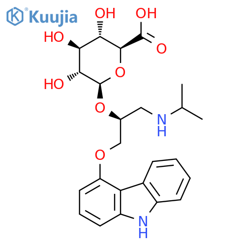 (S)-Carazolol Glucuronide structure