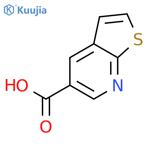 Thieno[2,3-b]pyridine-5-carboxylic acid structure