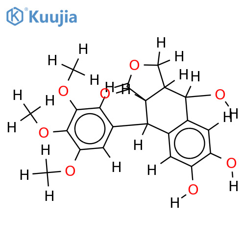 3',4'-demethylenepodophyllotoxin structure