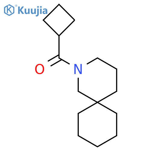 2-cyclobutanecarbonyl-2-azaspiro5.5undecane structure