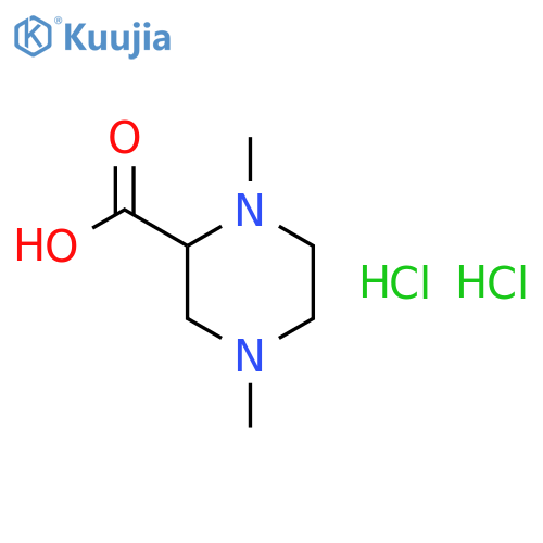 1,4-Dimethylpiperazine-2-carboxylic Acid Dihydrochloride structure