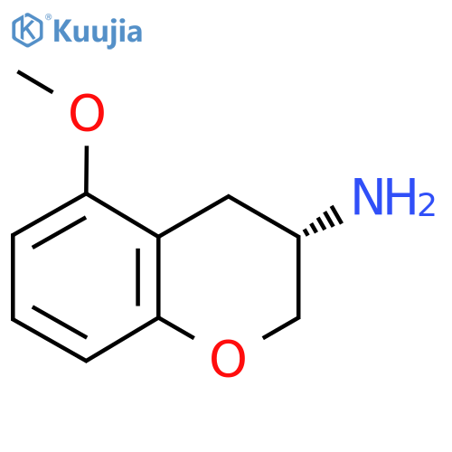 (3S)-5-methoxychroman-3-amine structure