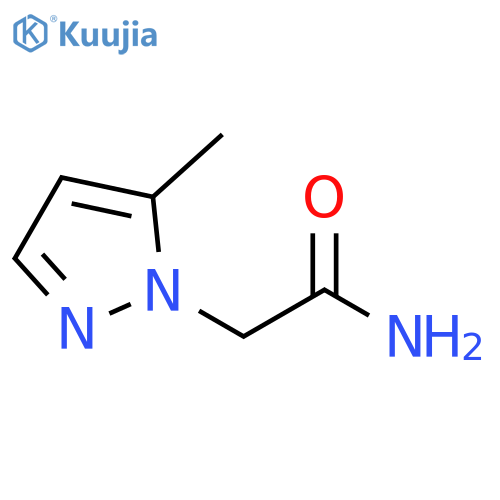 2-(5-methyl-1H-pyrazol-1-yl)acetamide structure