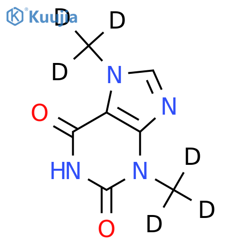 Theobromine-D6 structure