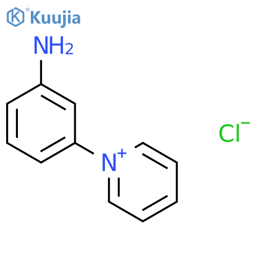1-(3-Aminophenyl)pyridin-1-ium Chloride structure