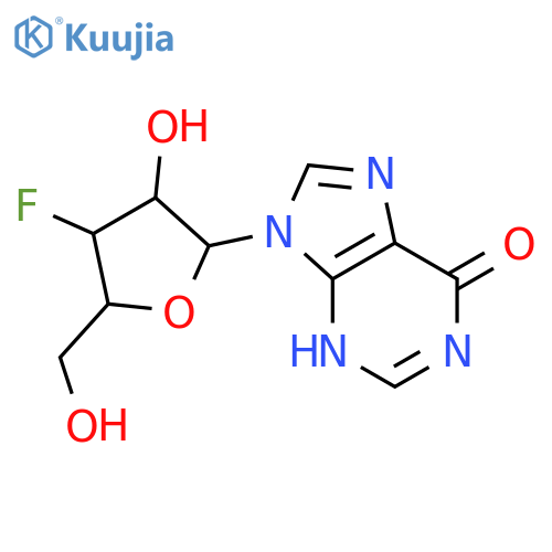 Inosine,3'-deoxy-3'-fluoro- (9CI) structure