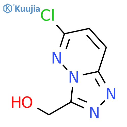 {6-Chloro-1,2,4triazolo4,3-bpyridazin-3-yl}methanol structure