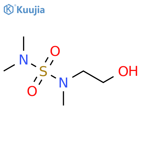 (dimethylsulfamoyl)(2-hydroxyethyl)methylamine structure