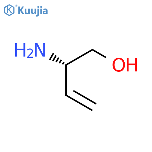 3-Buten-1-ol, 2-amino-, (2S)- structure