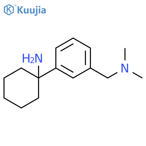 1-{3-(dimethylamino)methylphenyl}cyclohexan-1-amine structure