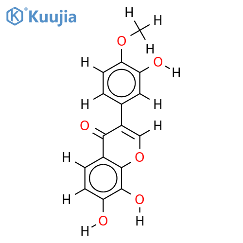 4'-Me ether-3',4',7,8-Tetrahydroxyisoflavone structure