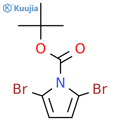 N-BOC-2,4-dibromopyrrole structure