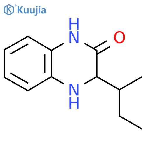 2(1H)-Quinoxalinone, 3,4-dihydro-3-[(1S)-1-methylpropyl]-, (3S)- structure