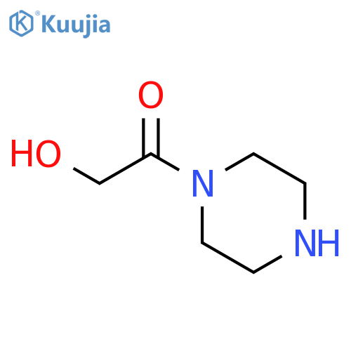 2-hydroxy-1-(piperazin-1-yl)ethan-1-one structure