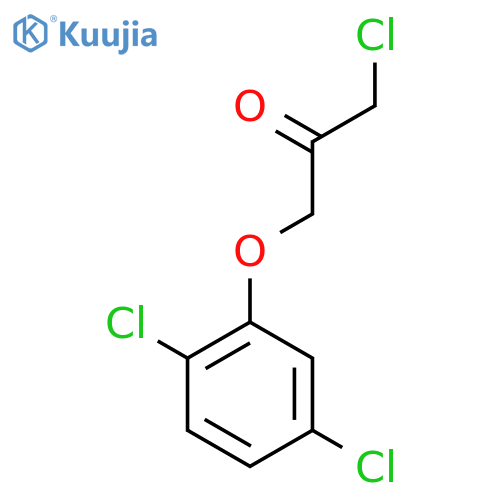 1-Chloro-3-(2,5-dichlorophenoxy)propan-2-one structure