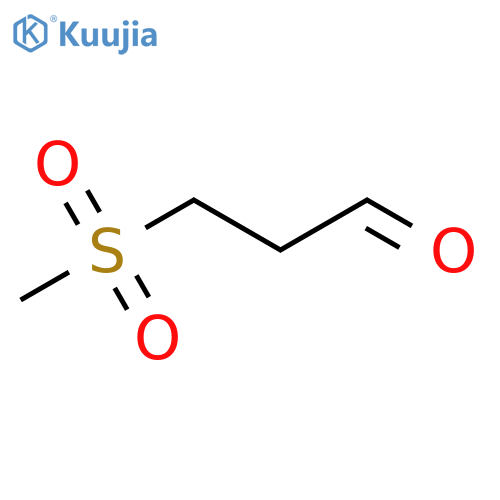 3-(Methylsulfonyl)propanal structure