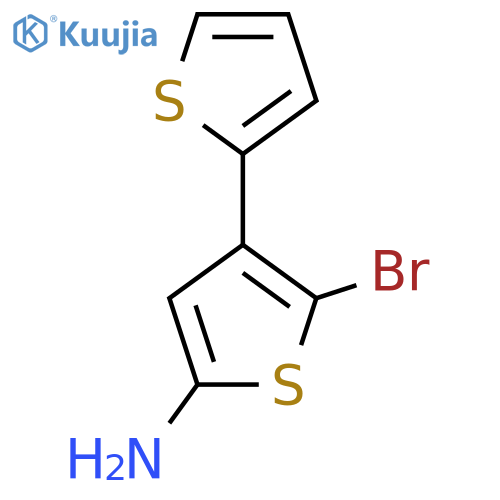 2'-bromo-[2,3'-bithiophene]-5'-amine structure