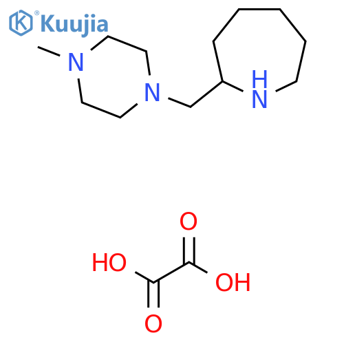 2-(4-Methyl-1-piperazinyl)methylazepane Oxalate structure