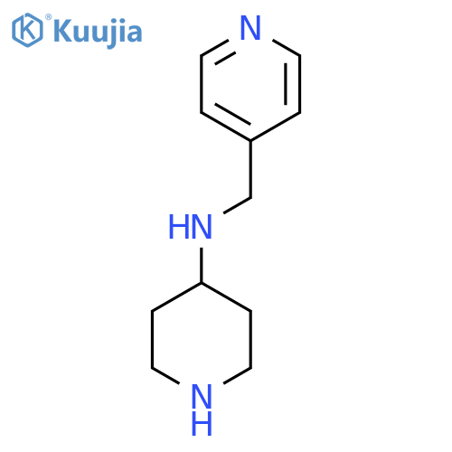 N-(pyridin-4-yl)methylpiperidin-4-amine structure