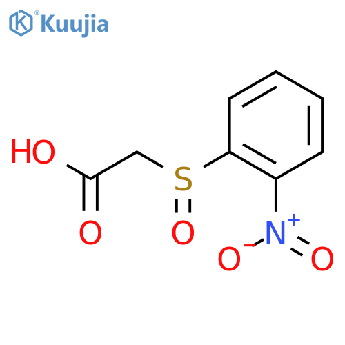 (2-Nitrophenyl)sulfinylacetic Acid structure
