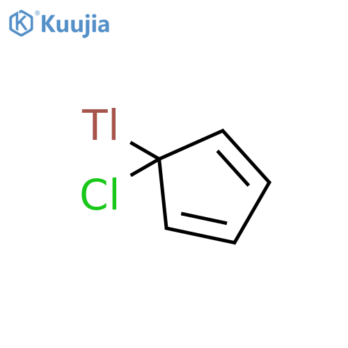Thallium, (1-chloro-2,4-cyclopentadien-1-yl)- structure