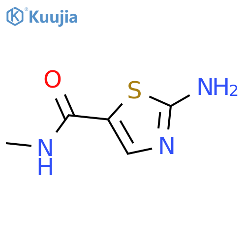 2-Amino-N-methylthiazole-5-carboxamide structure