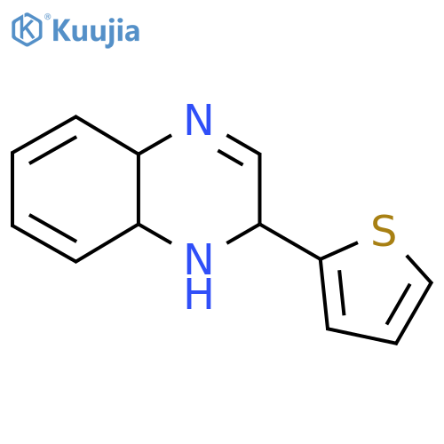 2-(2-Thienyl)-1,2,4a,8a-tetrahydroquinoxaline structure