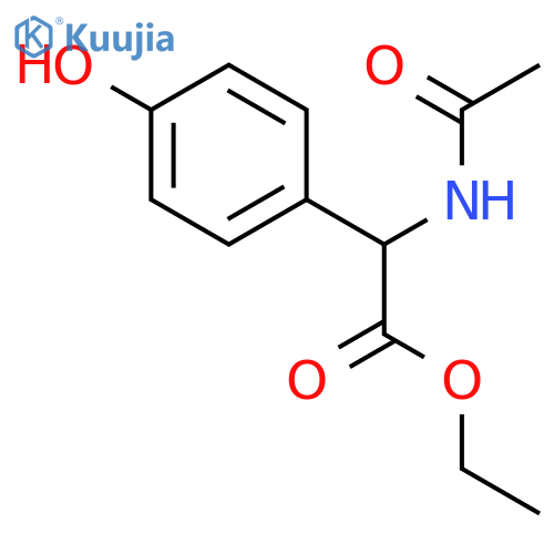 Ac-Phg(4-OH)-Oet structure
