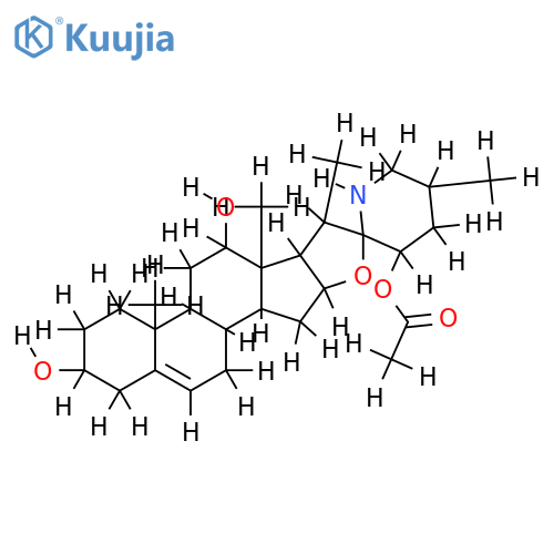 23-O-Acetyl-12beta-hydroxy-solasodin structure