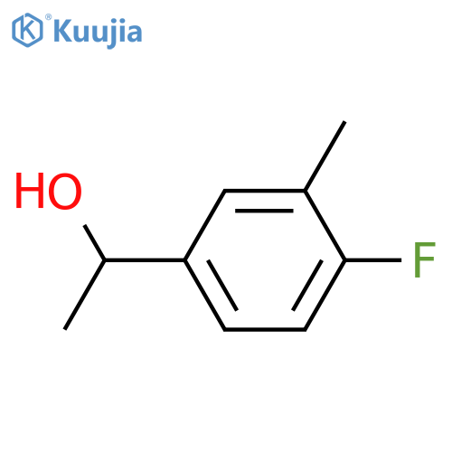 1-(4-Fluoro-3-methyl-phenyl)-ethanol structure