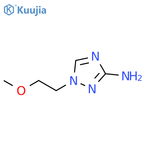 1-(2-methoxyethyl)-1H-1,2,4-triazol-3-amine structure