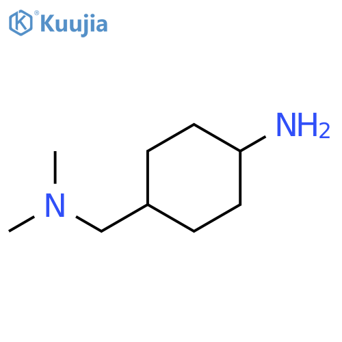 4-[(dimethylamino)methyl]cyclohexanamine structure