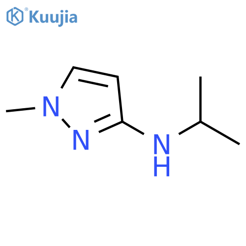 1-methyl-N-(propan-2-yl)-1H-pyrazol-3-amine structure