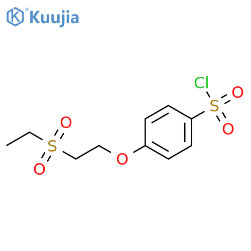 4-2-(Ethanesulfonyl)ethoxybenzene-1-sulfonyl Chloride structure
