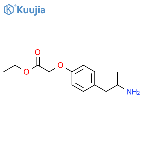 ethyl 2-4-(2-aminopropyl)phenoxyacetate structure