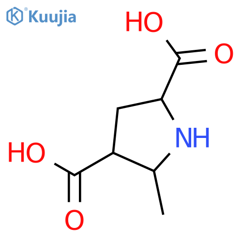5-Methylpyrrolidine-2,4-dicarboxylic acid structure