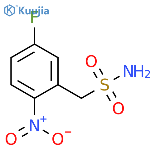 (5-fluoro-2-nitrophenyl)methanesulfonamide structure