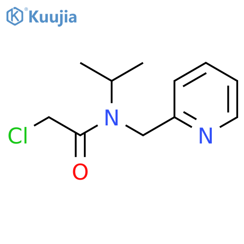 2-Chloro-N-isopropyl-N-pyridin-2-ylmethyl-acetamide structure
