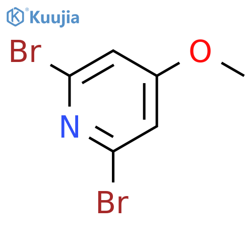 2,6-Dibromo-4-methoxypyridine structure