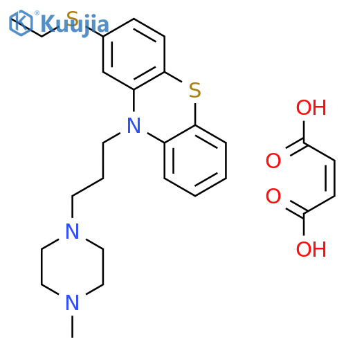 Thiethylperazine dimaleate structure