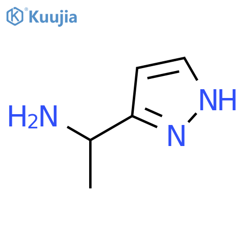 1-(1H-Pyrazol-5-yl)ethanamine structure